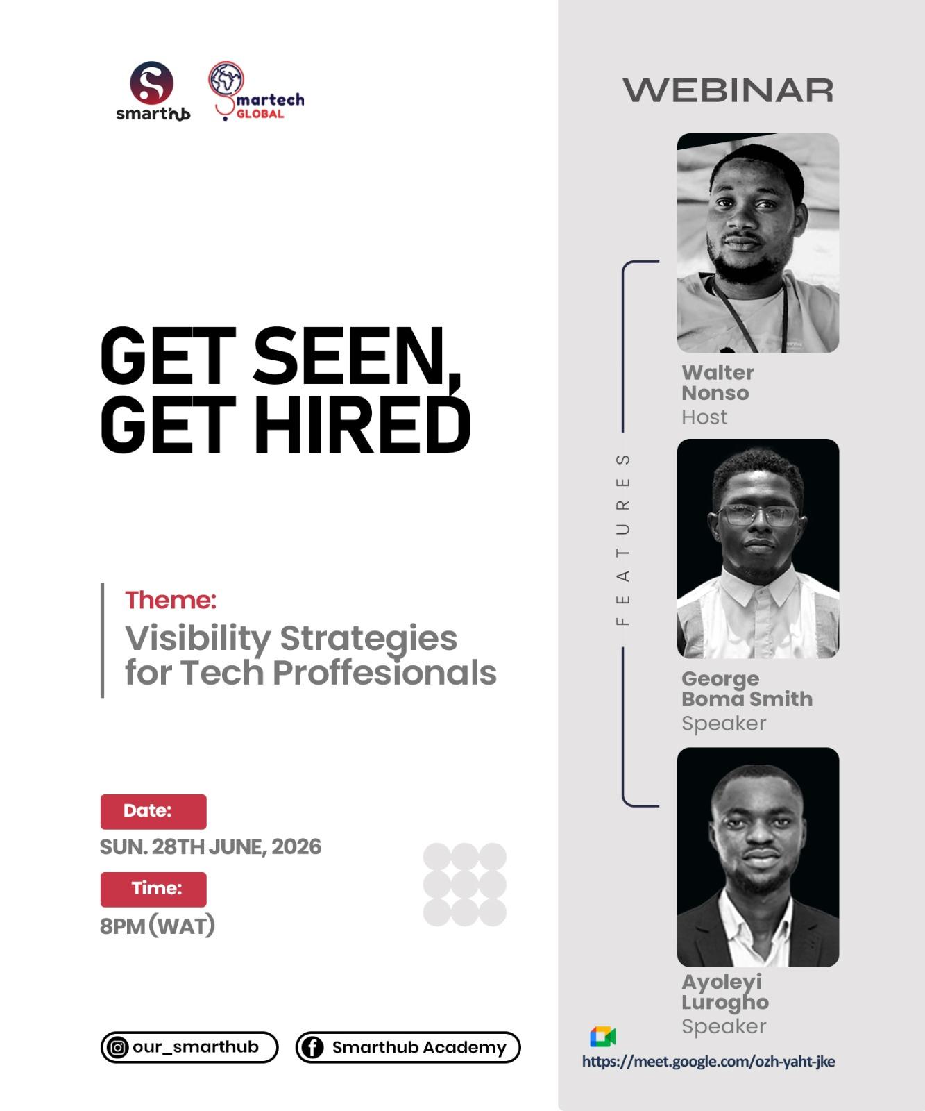 GET SEEN, GET HIRED
