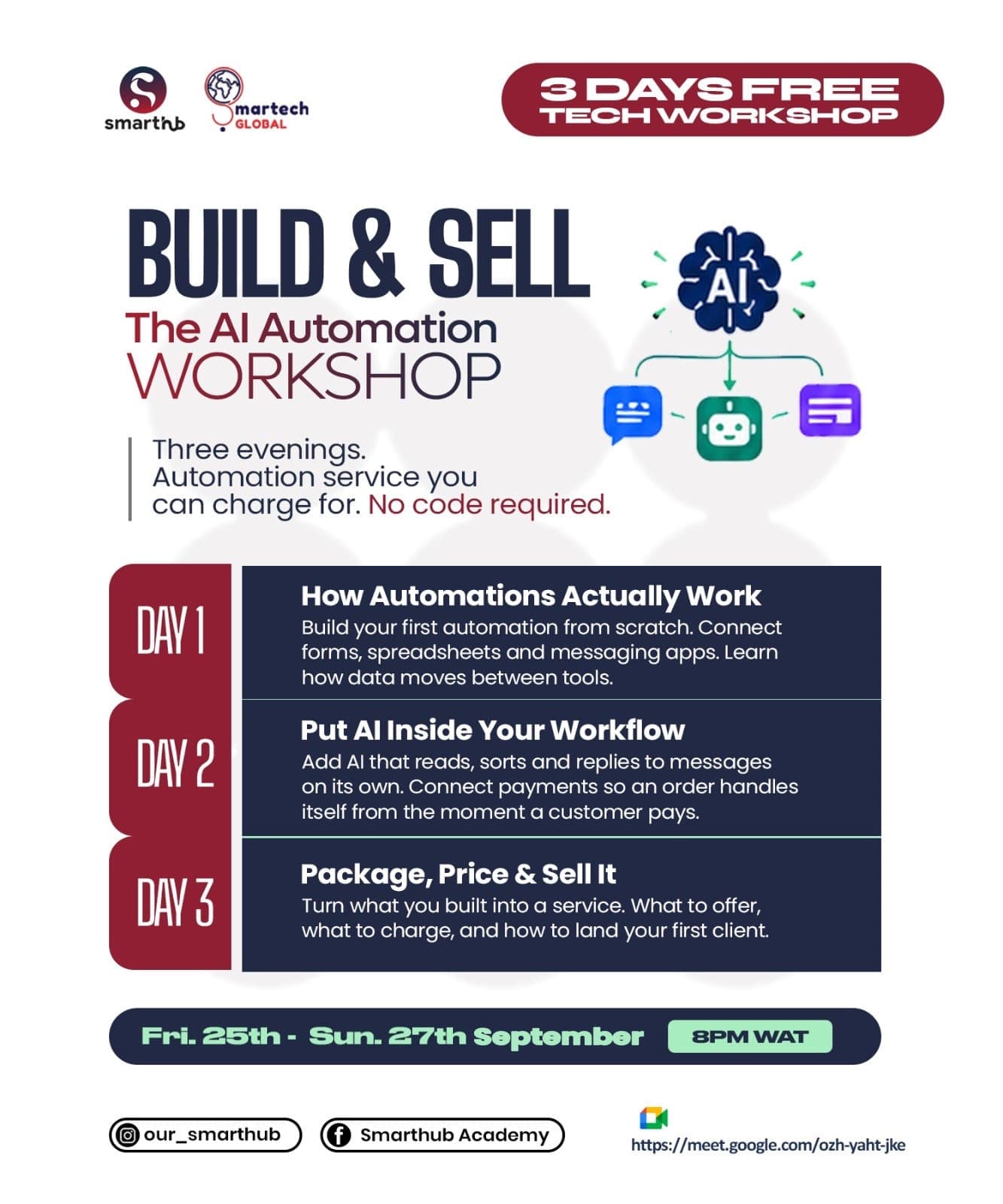 Build and Sell The Ai Automation Workshop
